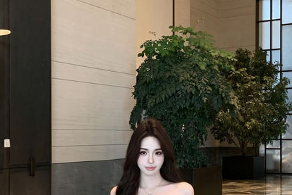 Off Shoulder Tie Front Short Sleeve Tee