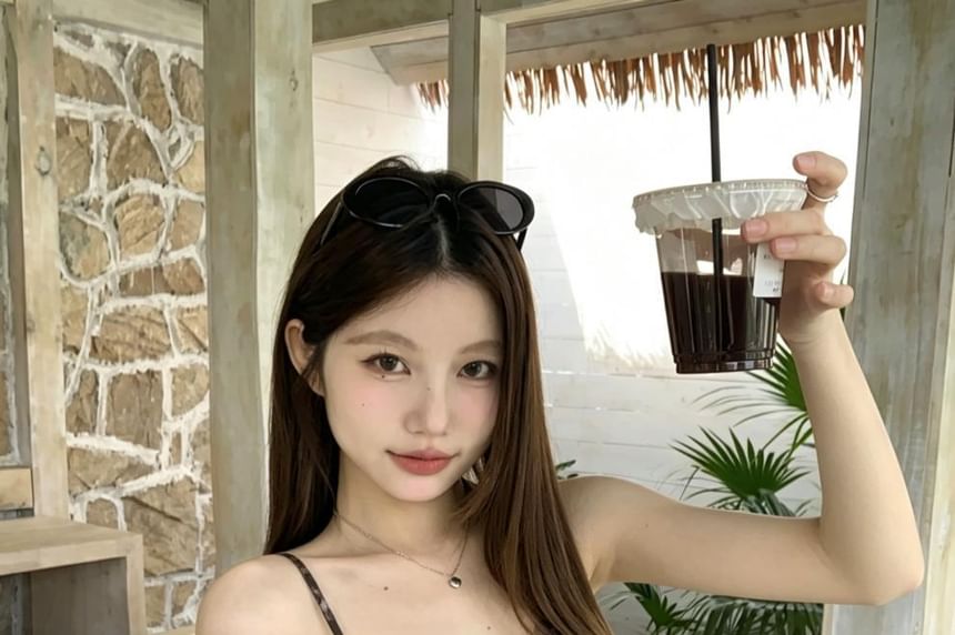 V-Neck Leopard Print Flowy Camisole Top