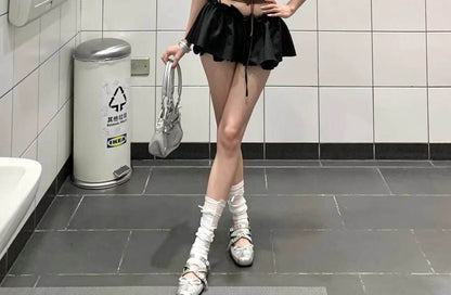 Off Shoulder Ruched Crop Short Sleeve T-Shirt