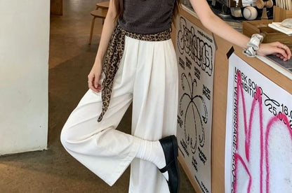 Scoop Neck Pointelle Knit Tank Top