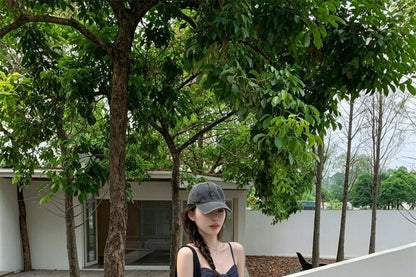 Bow Detail Camisole Top and High Waist Wide Leg Pants