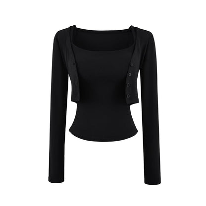 Camisole and Crop Cardigan Set