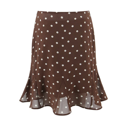 Patterned Camisole and Mermaid Skirt Set