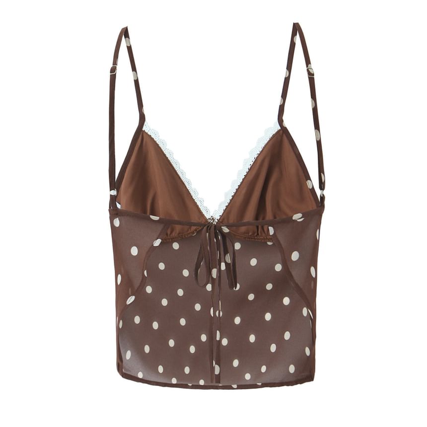 Patterned Camisole and Mermaid Skirt Set
