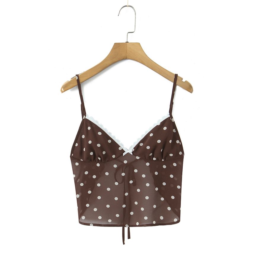 Patterned Camisole and Mermaid Skirt Set