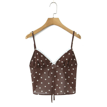Patterned Camisole and Mermaid Skirt Set