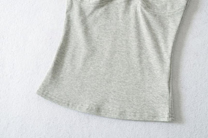 Contrast Trim Mock Two-Piece Camisole