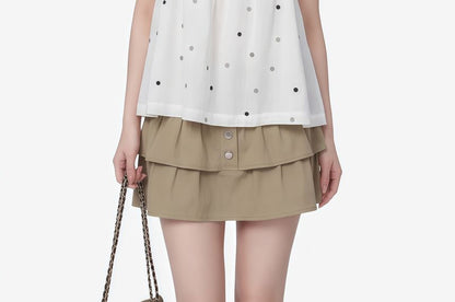 Flowy Polka Dot Camisole