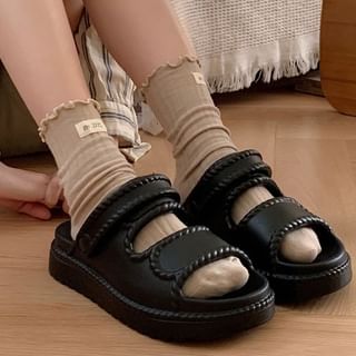 Chunky Sole Clog Sandals