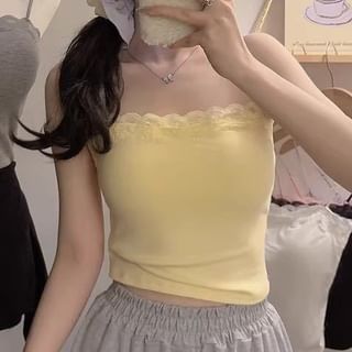 Lace Trim Camisole Top