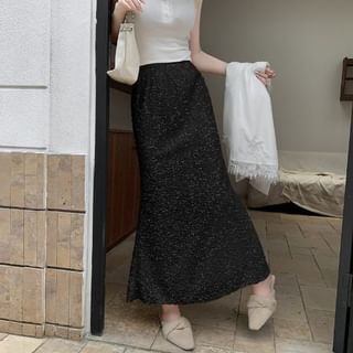 Sequin Mermaid Maxi Skirt
