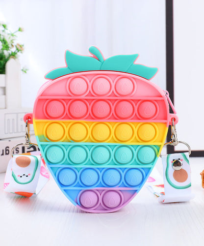 New Cute Fashion Rainbow Kids Messenger Bag IU014