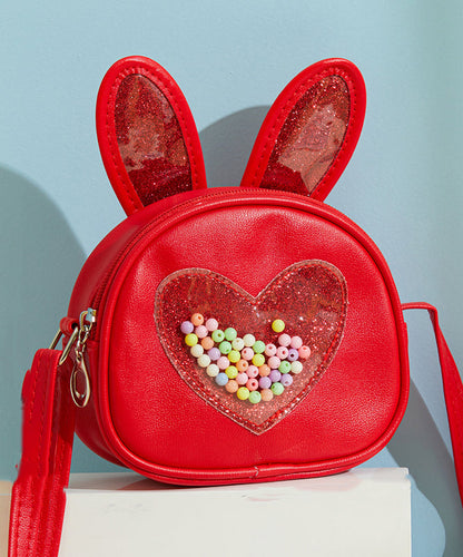 New Fashionable Cartoon Rabbit Ear Kids Crossbody Bag IU025