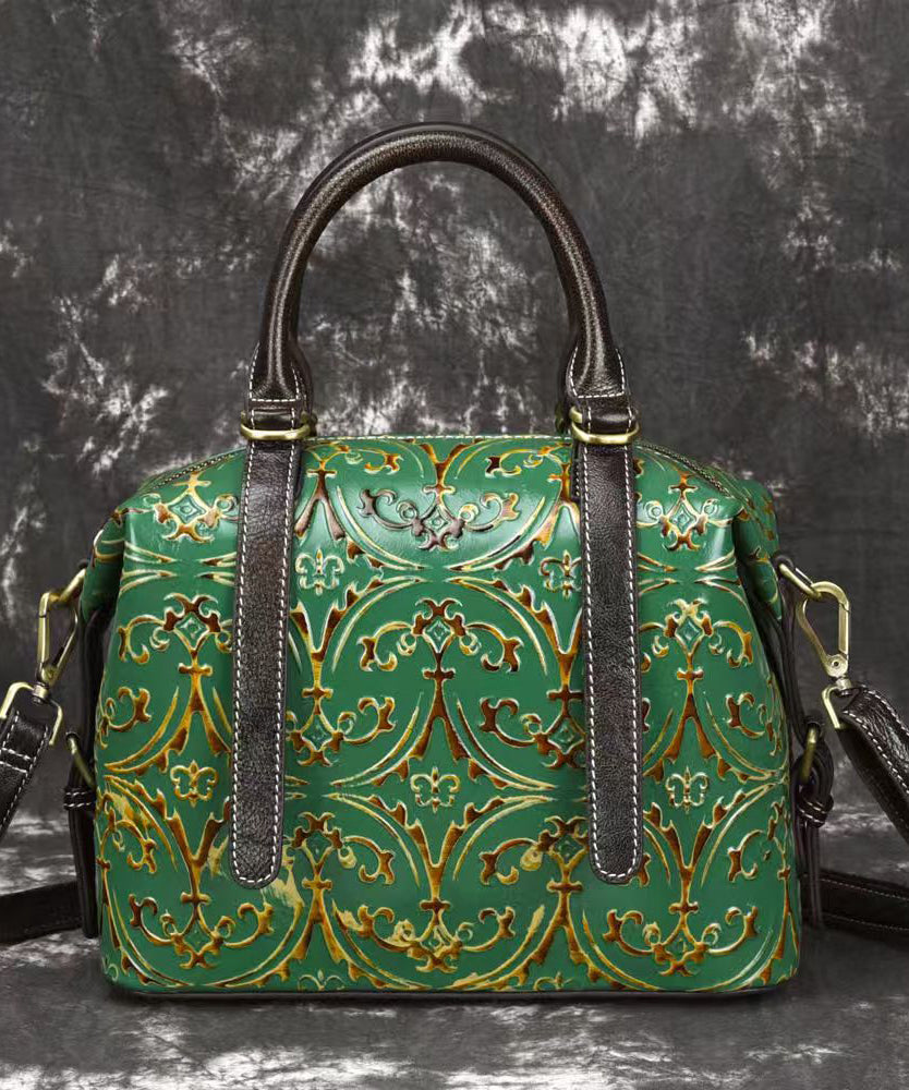 Embossed Vintage Silver Crossbody New Bag Handmade