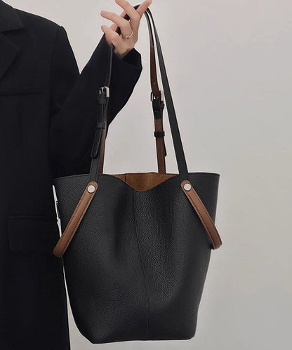 Bucket Capacity Minimalist Large New Bag Beige