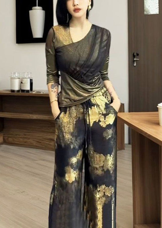 Neues Foto Farbtaschen Tüll Patchwork Zweiteiliges Set Halbarm ZL060