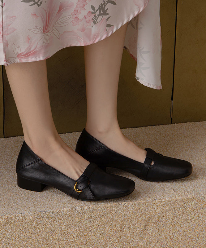 Shoes Red Flat Cowhide New Comfortable Splicing Leather