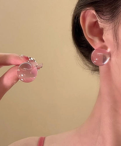 Stud Resin Alloy Original Design Blue Earrings