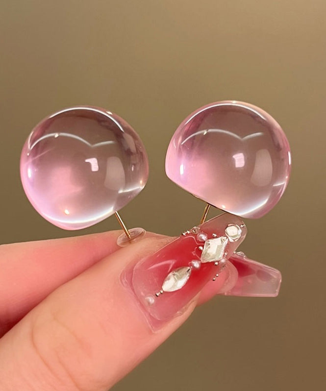 Stud Resin Alloy Original Design Blue Earrings