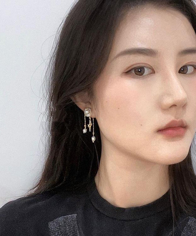 Design Drop Gold Conch Alloy Tassel Pearl Original Copper