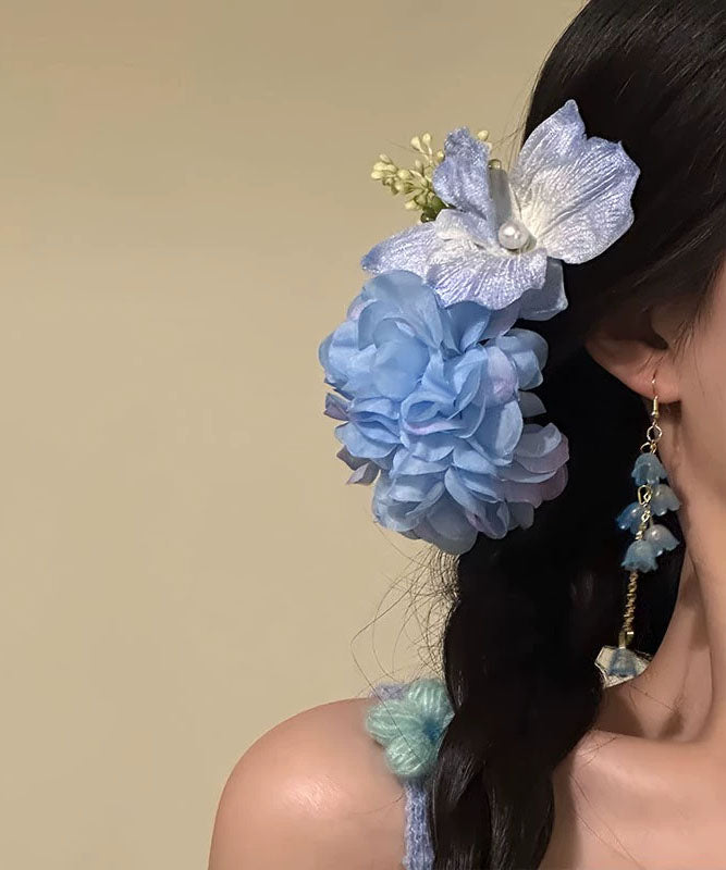 Purple Overgild Hairpin Original Sterling Butterfly Floral Silver