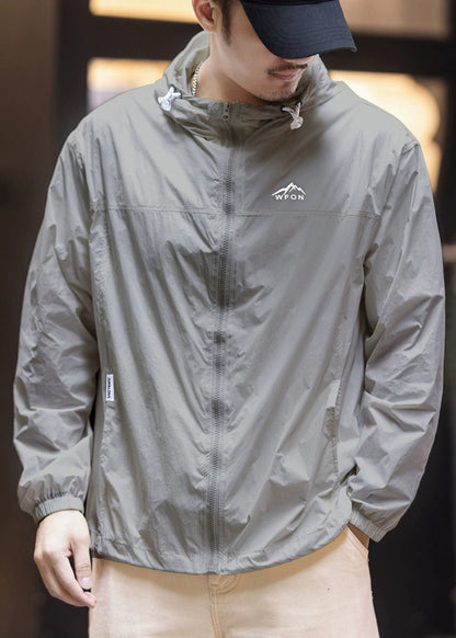 Ice Coat Size Thin Hooded Mens Silk 50+ UPF Pockets Plus Yellow