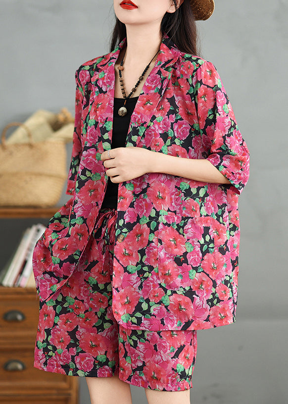 Waist Piece Set Cotton Spring Red Peter Elastic Two Pan Collar