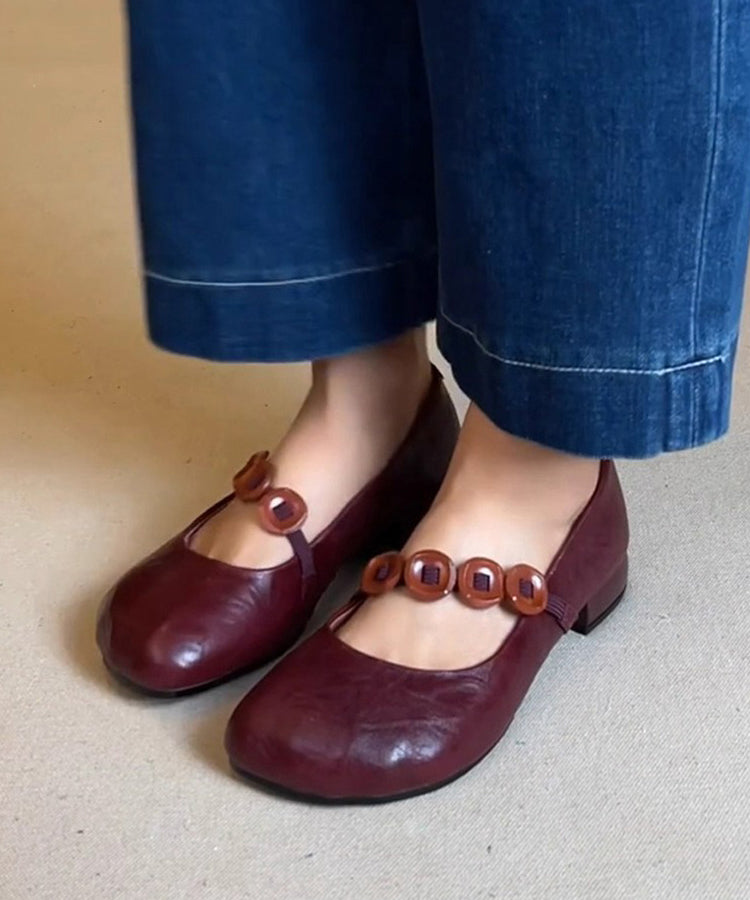 Casual Splicing Women Red Shoes Faux For Flat Leather