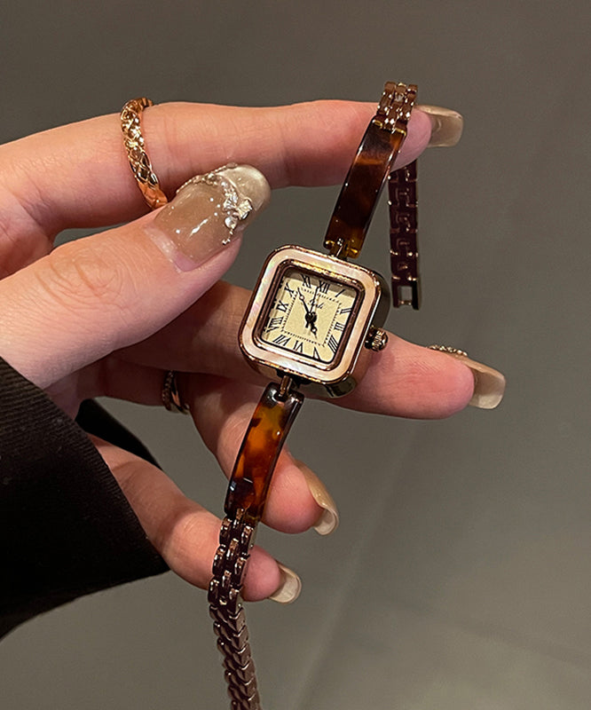 Hardlex Retro Watches Crystal Alloy Waterproof