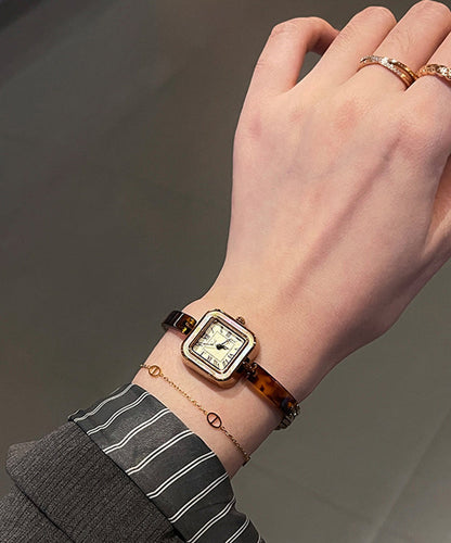 Hardlex Retro Watches Crystal Alloy Waterproof