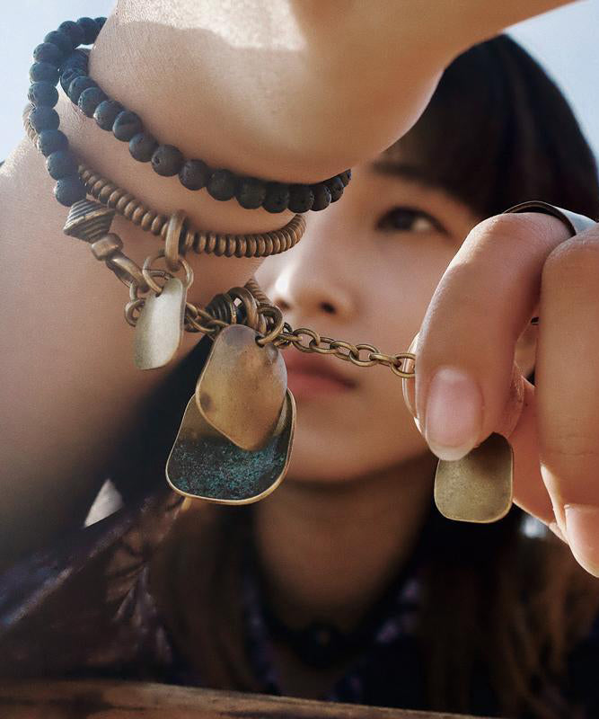 Bracelet Gender Men Same Copper Beading Charm Retro Design