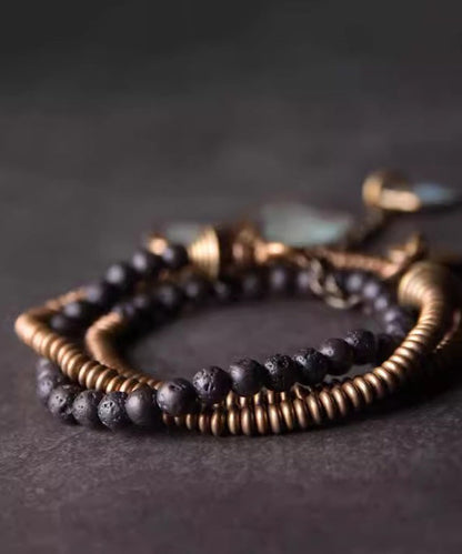 Bracelet Gender Men Same Copper Beading Charm Retro Design