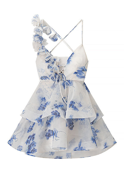 Lace Summer Pink Sexy Mid Backless Cotton Floral Up Dress