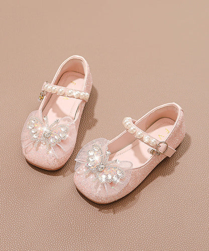 Soft 2025 Silver New Zircon Nail Princess Shoes Sole Bead