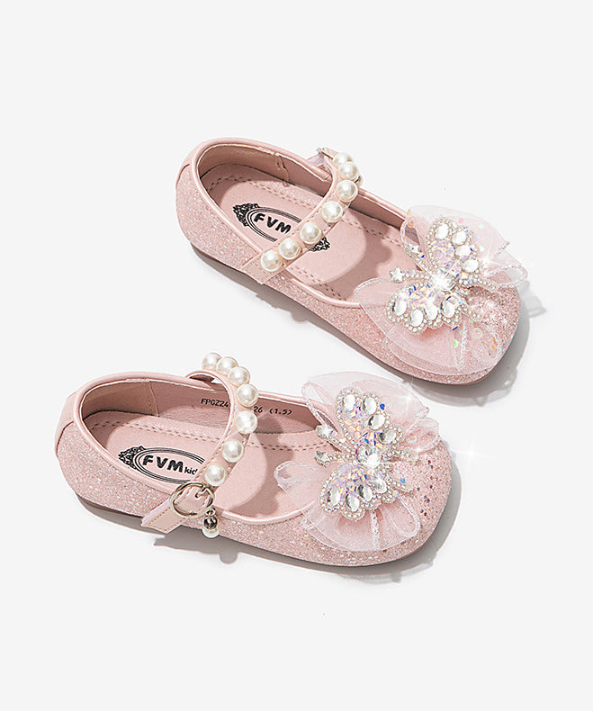 Soft 2025 Silver New Zircon Nail Princess Shoes Sole Bead