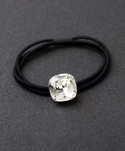 Red Hand Hair Crystal Woven Zircon Tie Simple