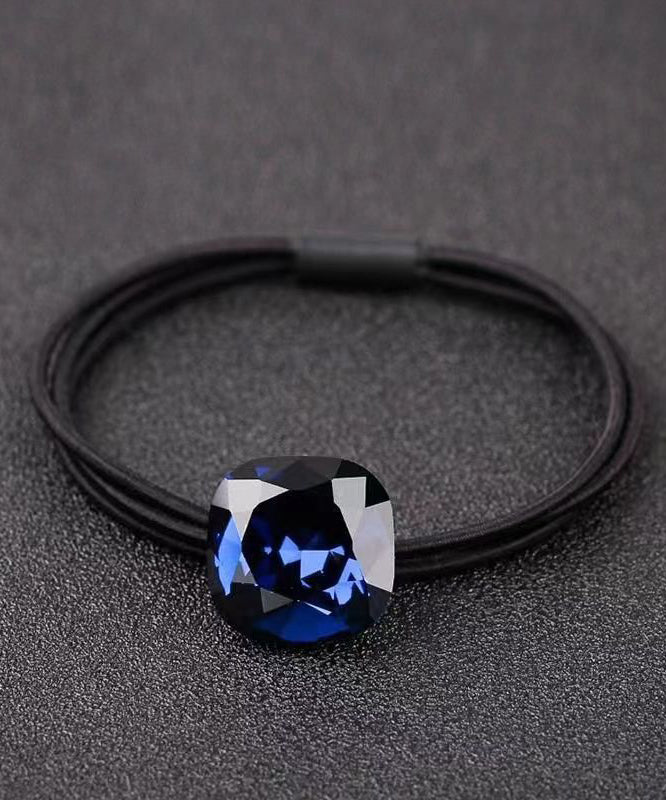 Red Hand Hair Crystal Woven Zircon Tie Simple