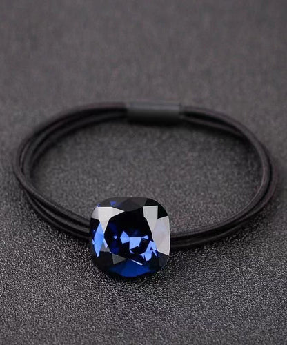 Red Hand Hair Crystal Woven Zircon Tie Simple