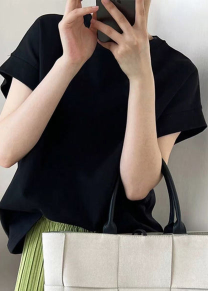 White Tank Summer Oversized Cotton Simple