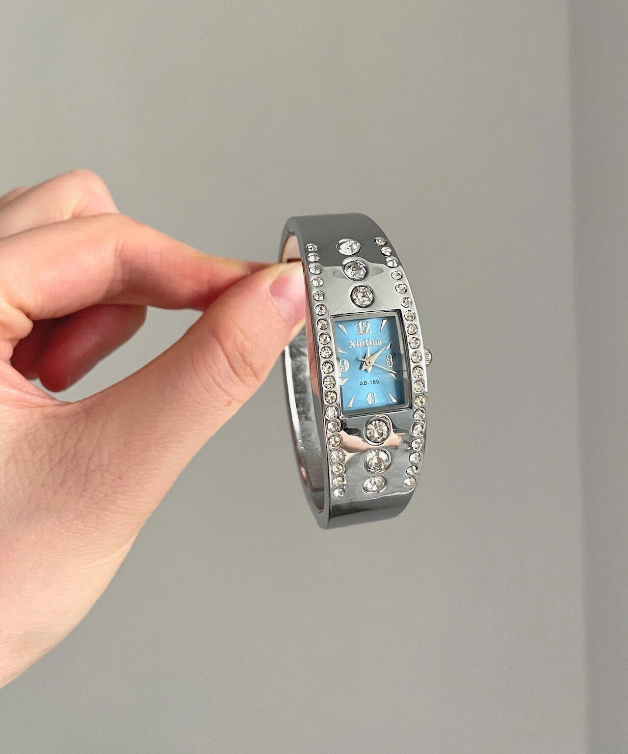 Alloy Glass Organic Silk Style Watches Zircon