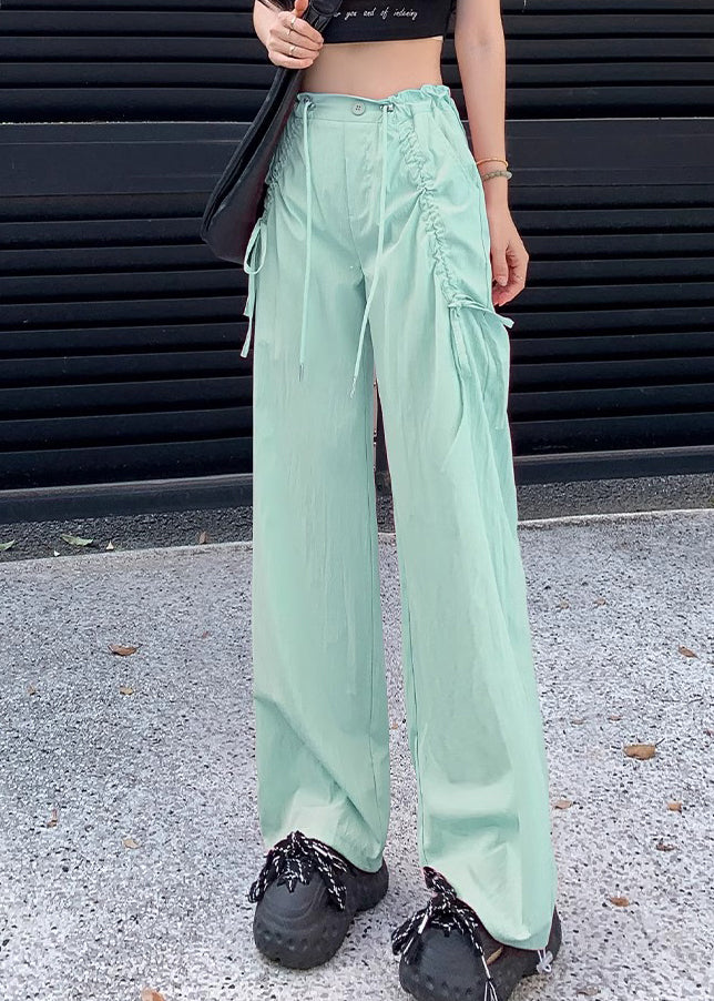 Drawstring Pants Drying Spring Sports Bow Apricot Quick Stylish