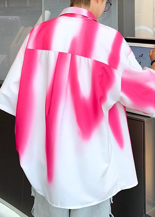 Tie Cotton Green Men Pockets Blackish Dye Shirts Stylish Half