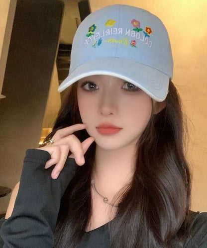 Cap Baseball Hat Embroidered Red Stylish Versatile