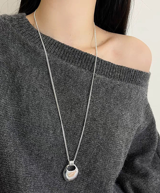 Necklace Silk Sweater Pendant Unique Bag Copper