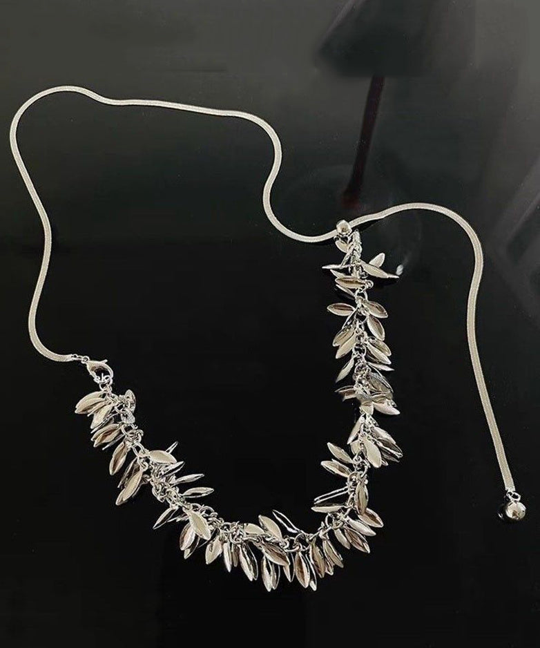 Of Silk Ear Stainless Pendant Unique Wheat Sequins Steel Tassel