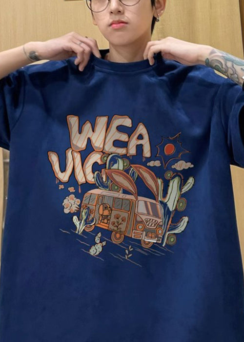 Green Vintage Shirt Faux Half Neck O Men T Army Suede Print