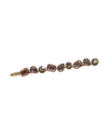 Zircon Vintage Hairpin Alloy Gold Crystal