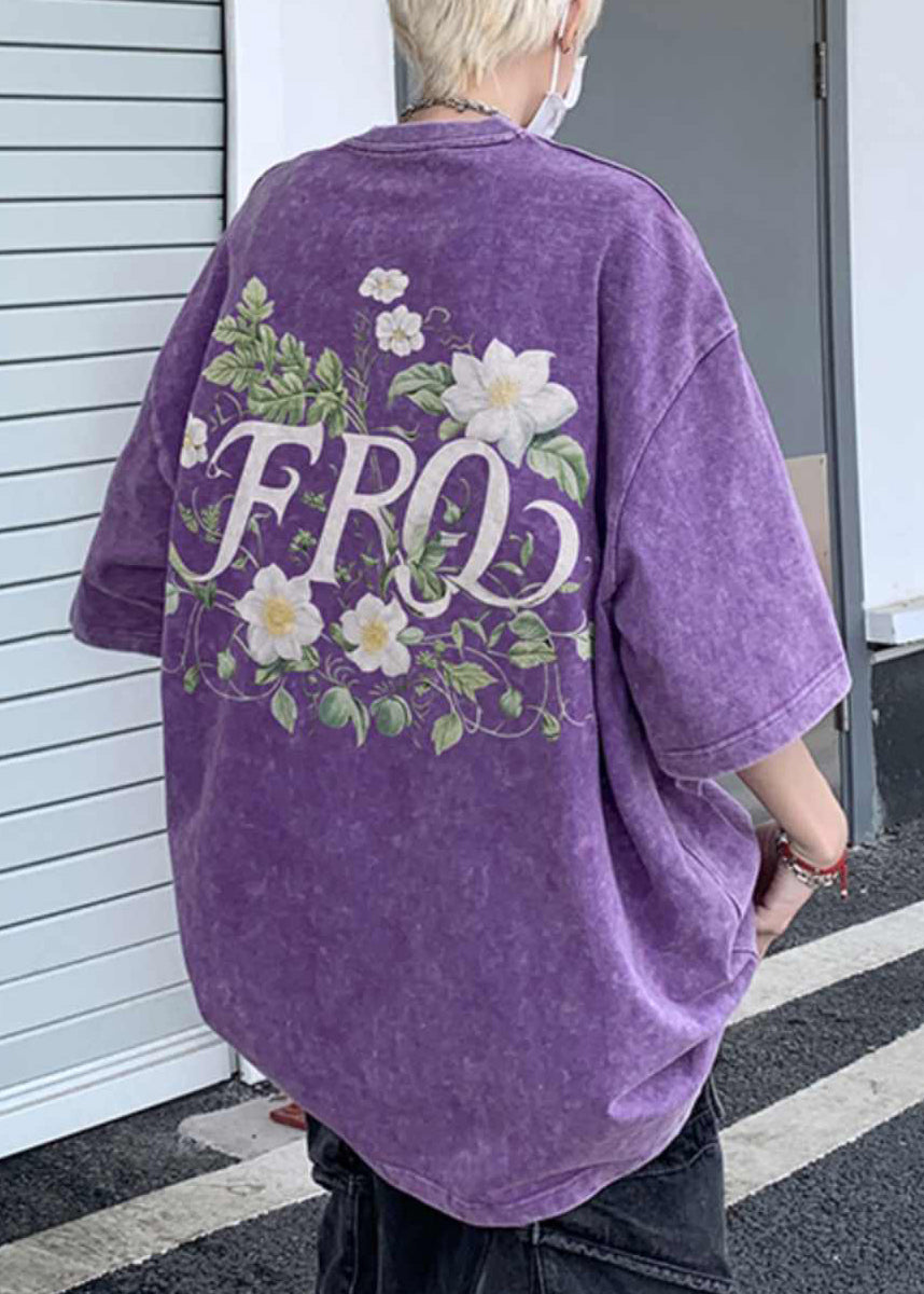 Khaki Cotton Half T Men Cozy Vintage Sleeve Print Shirts