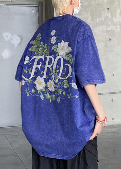 Khaki Cotton Half T Men Cozy Vintage Sleeve Print Shirts