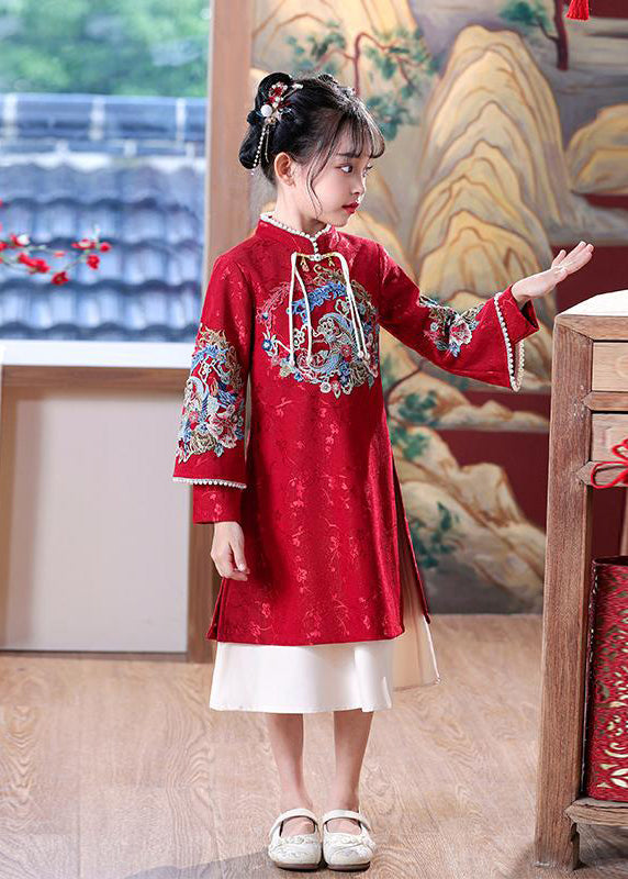 Collar Maxi Spring Side Open Stand Dresses Girls Vintage Mulberry